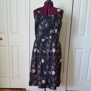 SANDRA DARREN cotton embroidered dress